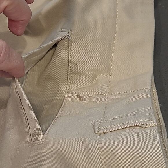St. John's Bay stretch  sz 16 tall khaki pants - Picture 9 of 11